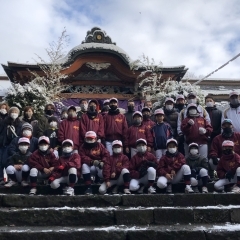 子供たちと初詣