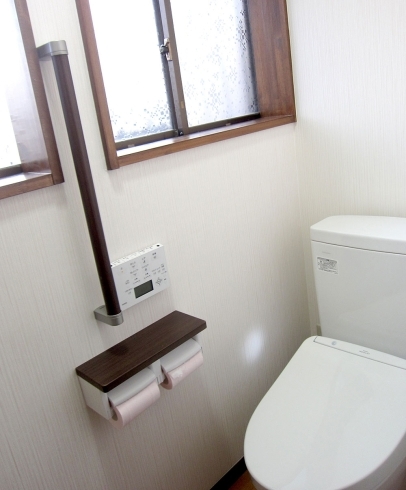リフォーム後「【施工事例】トイレ改修工事（聖籠町　T様邸）」