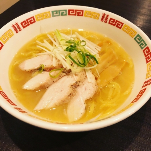 鶏白湯塩ラーメン♬「不定期開催♬鶏白湯塩ラーメン‼︎」