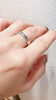 リング中央にかけて窪みがあるのでいつまでも艶々「結婚リング♪」
