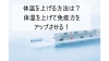 体温をあげよう「体温を上げると　免疫力　基礎代謝Ｕｐ　血管循環力ＵＰ　【女性専用24時間ジム】」