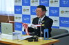 土屋上田市長のテープカット「上田市デジタルコミュニティ通貨実証実験の中心となる【まちのコイン上田「もん」】のスタート」