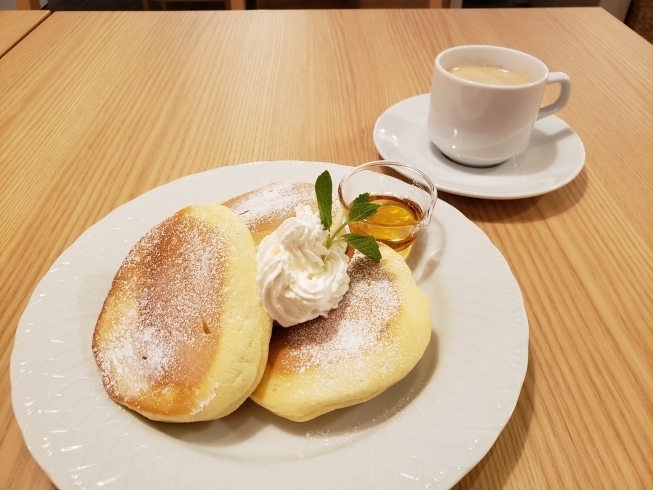 パンケーキセット「喫茶店としても使えます」