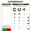 運転免許更新時の視力の合格基準
