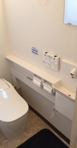 トイレ内を新装リニューアル！「お手洗い改装☆トイレスペースが新しくなりました」