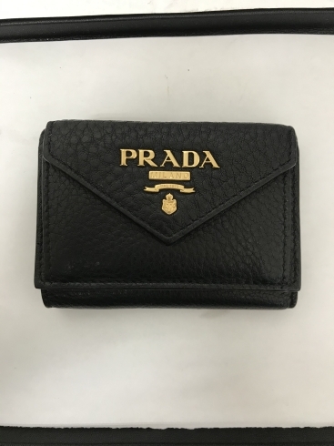 PRADA 三つ折り財布「【PRADA 高価買取】泉区立場の買取専門店「おたからや　立場店」電話相談無料＆査定無料♪」