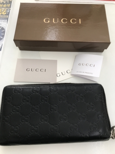 GUCCI 長財布　お買取致しました！「GUCCI 財布高価買取　衣笠栄町の買取専門店「おたからや　衣笠栄町店」」