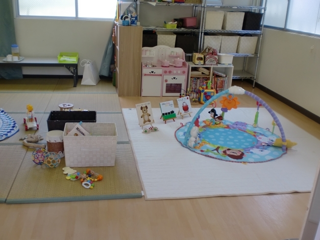 かわいい芽　室内の様子です！「子育てサロン「かわいい芽」に遊びに来てね！ 松山市の立花こども園♪」