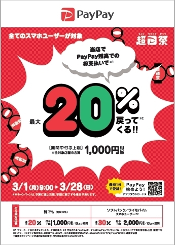 超paypay祭 最大1 000円相当 戻ってくるキャンペーン3 1 28 ペイペイ加盟店 スマホでqrコード決済 馬込沢駅徒歩８分 リンパ小顔タイ整体カイロ骨盤矯正 首肩こり腰痛 耳ツボはオアシス療術センター 鎌ヶ谷 船橋店 オアシス療術センター 鎌ヶ谷 船橋店