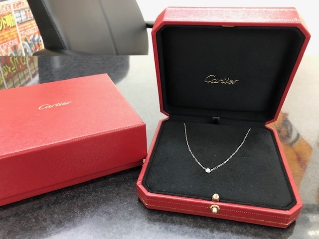 「大黒屋 瑞江店 カルティエ Cartier ダイヤ ネックレス をお買取させて頂きました。　篠崎 一之江 船堀 」