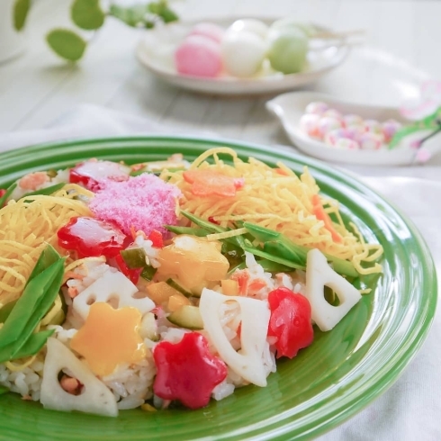 ピクルスで簡単ちらし寿司「ひな祭りちらし寿司」