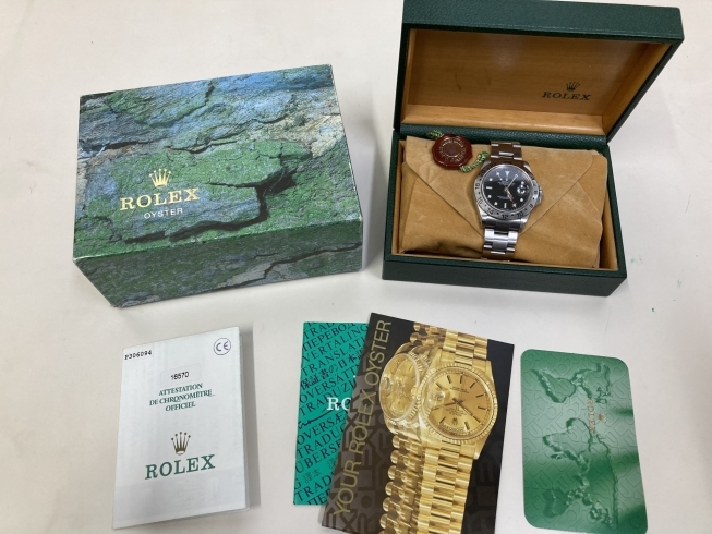 「ROLEX エクスプローラーⅡ 16570 高価買取　上大岡の買取専門店　「おたからや　上大岡店」」