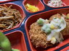 チキンカツホワイトソース＆焼きそば「１１月７日のお弁当🧑‍🍳」