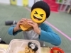 お口をいっぱい開けていただきまーす！「こども食堂をいただきました🙏」