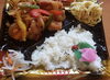 「明日の日替り弁当は「鶏の唐揚げ甘酢餡かけ」」