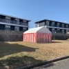 東広島市西条町での地鎮祭。草刈り、伐採、会場設営！before→after　が凄い！！綺麗さっぱりです。素敵なお家が建つんでしょうね！　レンタルほり