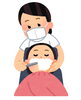 こんな感じでお顔剃りしてます。「自分で剃るお顔剃りとプロとの違い」