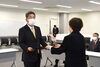 「『当選証書授与式（浦安市）』」