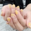 イエローフラワー♪元気カラー♪「春♪フラワーネイル【美爪を追求★ケア重視★本八幡のネイルサロン】」
