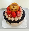 ４歳のお誕生日ケーキ。可愛らしくて素敵です(^^「☆☆異業種参入ではありません(^^;☆☆」