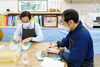 「西脇知事が、包丁研ぎ体験されました！」