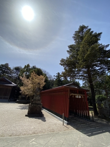 氏神さまへご挨拶♡メルスィを宜しくお願いします！「出雲市上塩冶町のエステサロンMerci☆本日より新店舗で営業スタート♪♪」