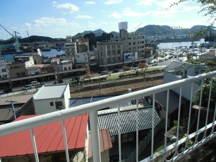 尾道駅前周辺の風景