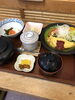 「《味の庄　伯備》今日の日替わりランチ「オムレツ」」