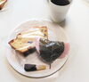 パウンドケーキとオレンジピールはＫちゃん手作り♪「『カードのお茶会』.・*※～♬」