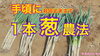 「【簡単便利】ネギ苗の植え方　タネのハシモト」