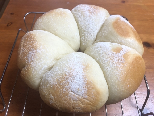 「ホットクックでパンを焼きました♫」