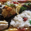 「明日の日替り弁当は「魚のチーズ焼き」」