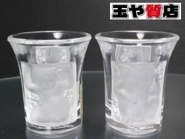 「ラリック 美品 LALIQUE クリスタルアンファン ショットグラス 子供     販売中！ 玉や質店 千葉 市川市 本八幡」