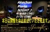 「本日の“Akechan Piano Night♪”は開催を中止し、営業はご予約のみとさせていただきます。」