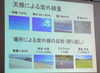 「天候による紫外線量」