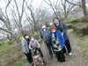 「権現山に花見に行きました。」
