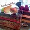 四角いケーキ カシスと木いちご フランス菓子 オ シャンティのニュース まいぷれ 八女市 広川町