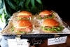 ホットチキンバーガーとみつばちバーガー「ハンバーガー!」