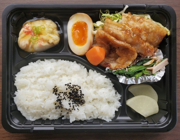 豚の生姜焼きと豆腐のあんかけ「手作り500円弁当☆紹介」