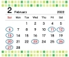 ２月の定休日「２月の定休日」