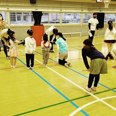 体験会の様子「体験会のご参加 ありがとうございました」