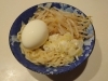 もやしとネギ、そして半熟卵をトッピングしました！「【米沢牛の油そば】by 《こしゃる》 いただきました❕」