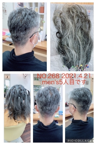 「 ＊men'sヘアドネーション5人目〜＊」