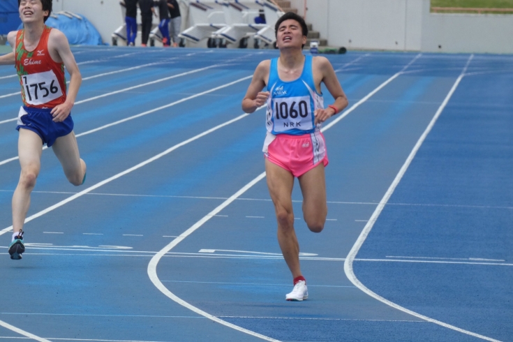 1着の小松原選手「2021年　奈良県選手権大会」