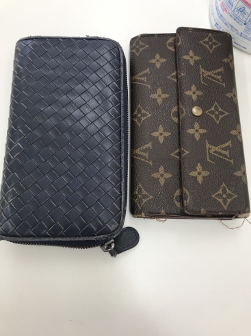 LV ボッテガヴェネタなどブランド財布高価買取中「ルイ・ヴィトン財布　高価買取　衣笠栄町の買取専門店「おたからや　衣笠栄町店」」