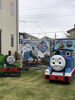 「きかんしゃトーマス」フォトスポット「「きかんしゃトーマス」フォトスポットあります！！【茂原ショッピングプラザアスモの隣りにある外房エリア唯一の総合住宅展示場】」