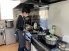 厨房責任者の佐藤くんです！「今日の夕飯は。。」
