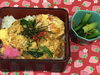 「本日のAランチは　ヒレカツの玉子とじ丼です。」