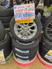 「【中古 タイヤ×アルミ】155/65R14　75T  4本セット   ￥32,890」