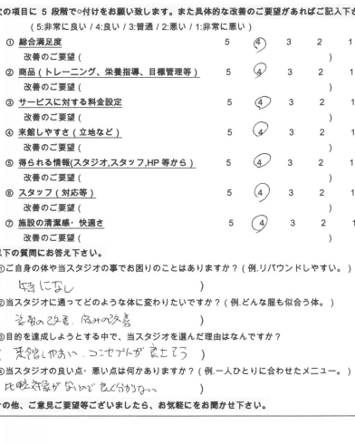 「【お客様の声(痛み改善/40代男性)】【行徳・南行徳で体験できるパーソナルトレーニングジム】」